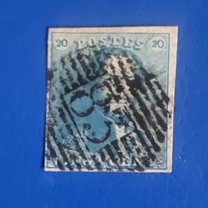 Stamps Belgium 2a used