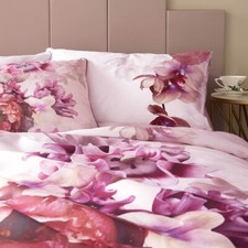 Image of Ted Baker "Splendour" King Duvet Cover Pink - P/C s not included
