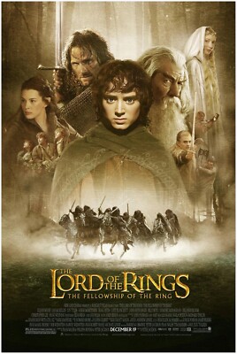 Fellowship of the Ring - LOTR Movie Poster - Teaser