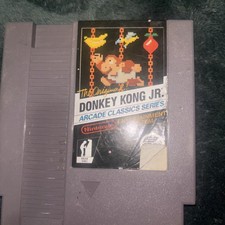 Donkey Kong Jr. Nintendo Entertainment System NES 1986 Vintage Cartridge 5 Screw
