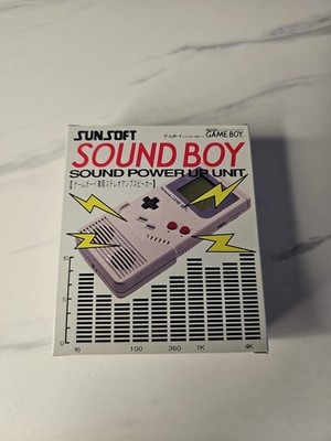 New Sunsoft Sound Boy Speaker for Nintendo Game Boy DMG  Authentic Japan A+ 6