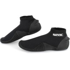 SEAC Sport Boots 2MM Dive Boots Spearfishing  Freediving Neoprene, Black