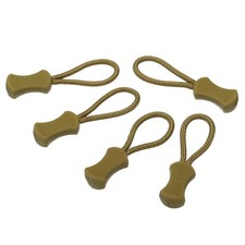Zipper Pulls Replacement 20pcs Extension Cord Handle Tag Extender Khaki