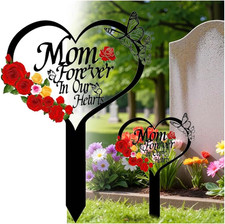 Grave Decorations for Cemetery, Cemetery Decorations for Grave Mom Dad,Memorial