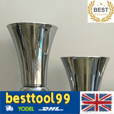 Large 64cm Stunning Silver Iron Luxury Flower Vase Urn Wedding Table Decor Gift