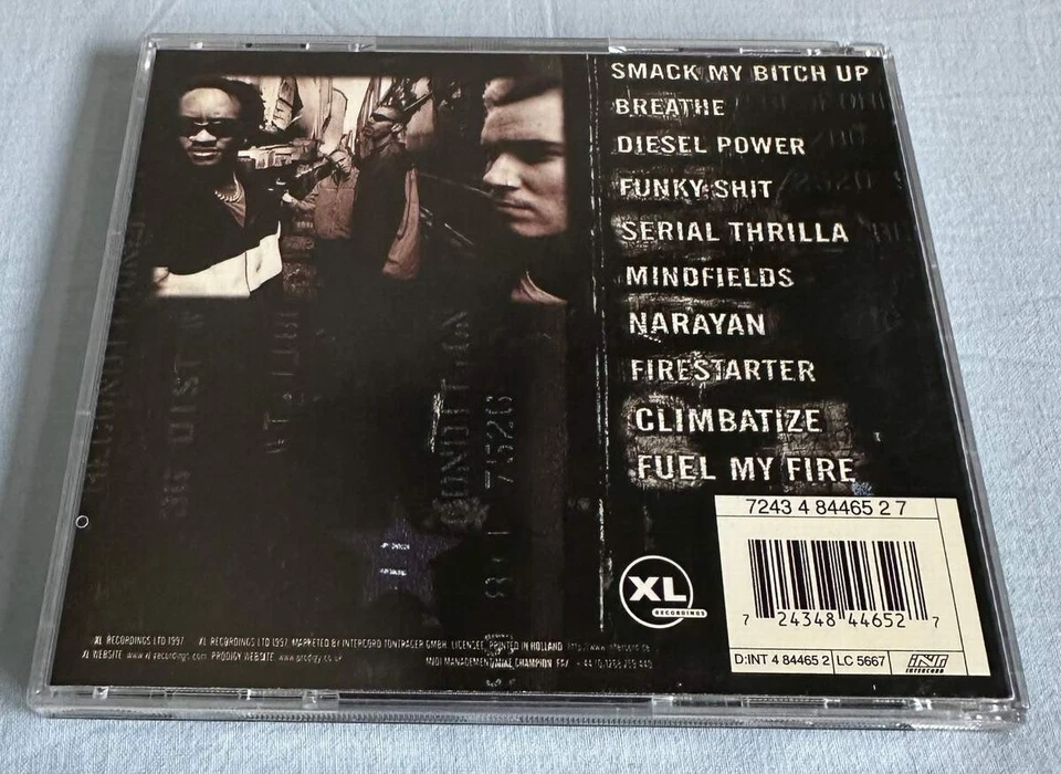 THE PRODIGY - "THE FAT OF THE LAND" - 90er Techno Electro Dance CD 1997 - Bild 2 von 3