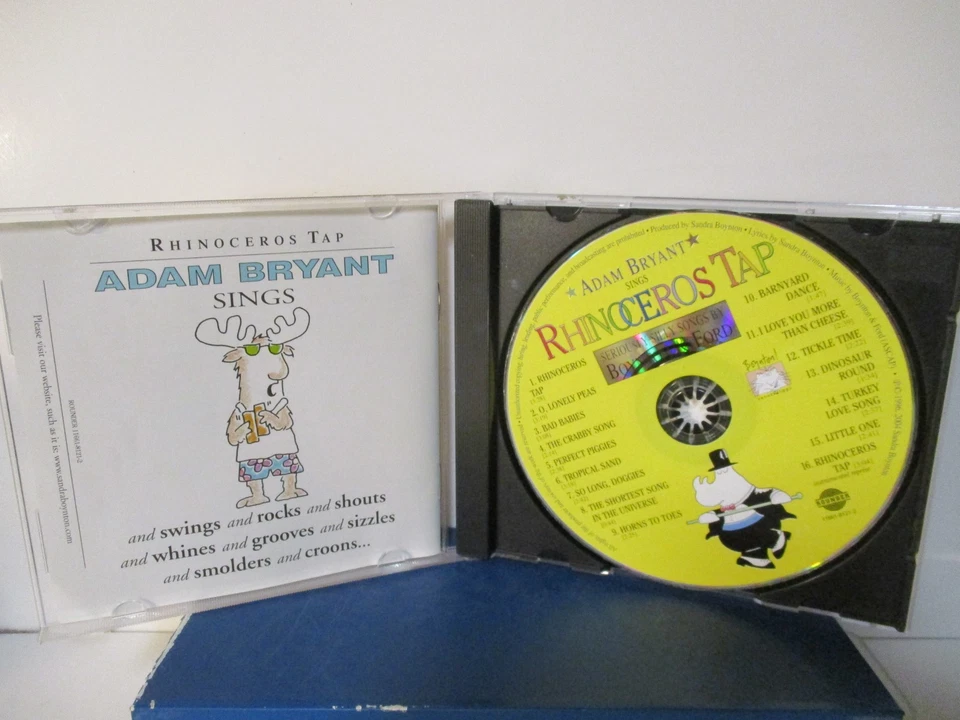 RHINOCEROS TAP - Adam Boynton & Michael Ford - CD - MINT condition - 25-3543 - Image 3 of 3