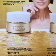 Jafra Gold Dynamics Recover Skin Boosting Moisturizer Broad Spectrum SPF 15 