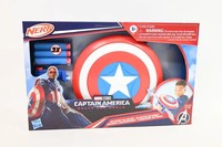 195166248981 Nerf Kapitan Ameryka Tarcza Z Wyrzutnią F9302 Hasbro