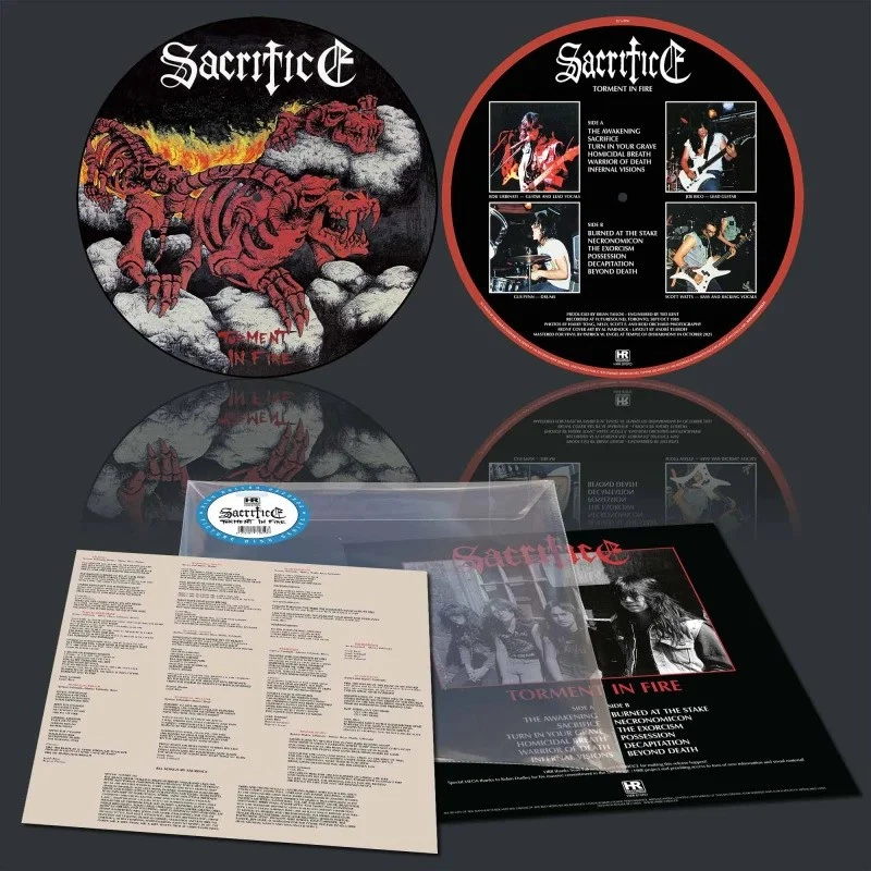 Sacrifice Torment in Fire (Vinyl) 12" Album Picture Disc - Image 2 of 2
