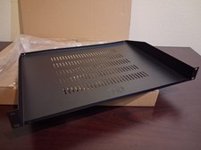 NavePoint 14" Length 19" Width 1U Vented Cantilever Server Shelf Part 00300531