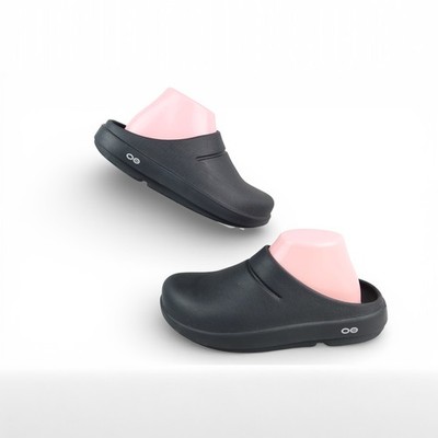 OOFOS OOcloog Clog Womens Size 9 / Mens Size 7 Black