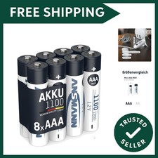 AAA Rechargeable Batteries [Pack of 8] 1100 mAh NiMH High Capacity AAA Type S... 47.99 per battery