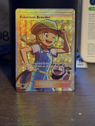 Pokemon Breeder (Full Art) 73/73 Shining Legends Holo