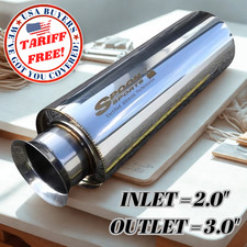 Spoon Sports New Exhaust Trumpet Muffler Jdm In 2.0 Out 3 Lightweight Durable Spoon Sports New Exhaust Trumpet Muffler Jdm In 2.0 Out 3 Lightweight Durable