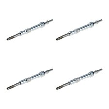 4 Glühkerzen Metall-Glühkerze 11 V NGK D-Power für u.a. FIAT BRAVO