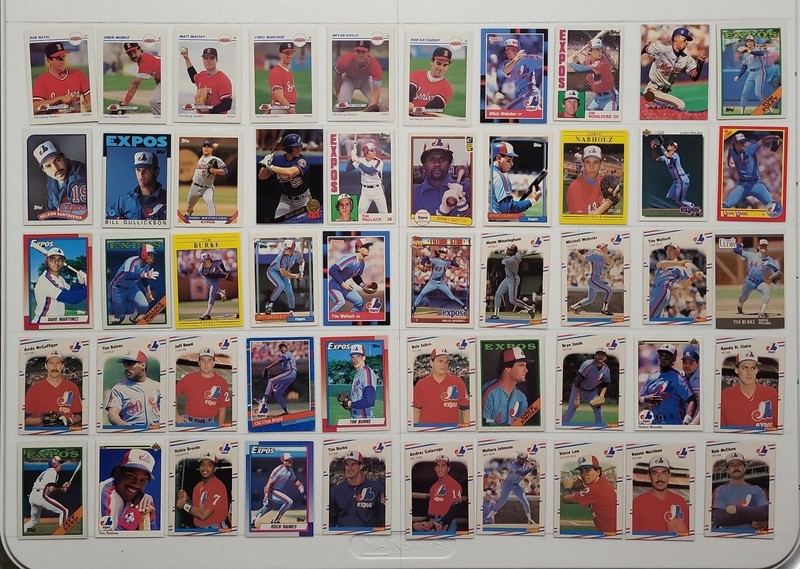 200‑Card Montreal Expos Lot – All Years – Random Mix – MLB Baseball Cards