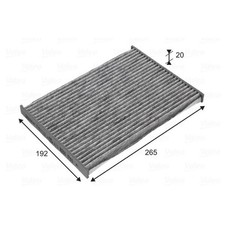 Filtre d'habitacle Nissan QASHQAI