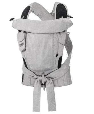 Hoppediz Babytrage Bondolino Plus Beige Bauch Rückentrage ab Geburt - Bild 1 von 4