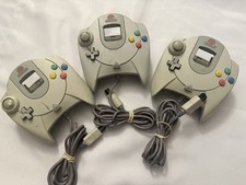 Lot of 3 - HКT-7700 Dreamcast Controllers - ...