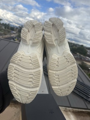 Size 12.5 - Raf Simons x adidas Ozweego Cream White for sale  display picture 3