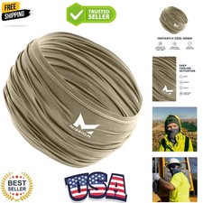 Cooling Neck Gaiter 12 Ways to Wear, Face Mask, Headband, Head Wrap, UPF 50 ...