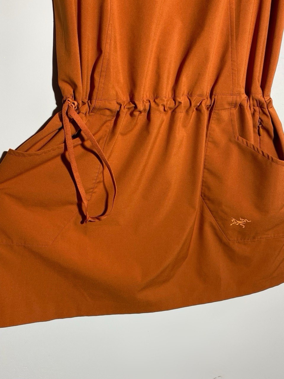 Arcteryx Contenta Lightweight Shift Dress Orange Color Comfort Womens Size M thumbnail 2