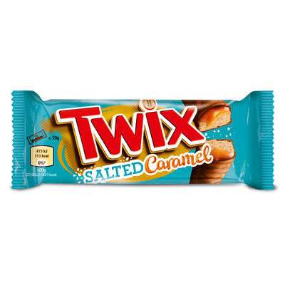 (21,74 /1kg) Twix Salted Caramel, Schokolade, 46g Riegel