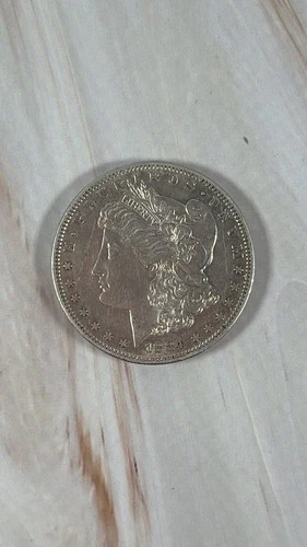 1884-S Morgan Silver Dollar $1 San Francisco Mint AU Details 90% Silver STRONG