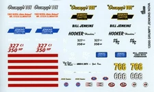 Gofer Racing 1:24-1:25 Grumpy Jenkins Nova Decal Sheet