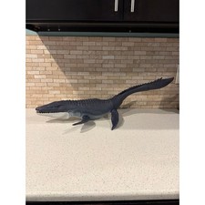 Jurassic World Park Real Feel Mosasaurus 28" Dinosaur Figure Mattel 2017 Dino