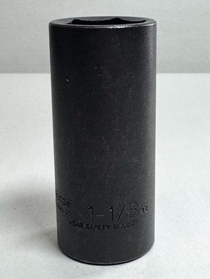 Proto J7336HT 1/2'' Drive Thin Wall Deep Impact Socket 1-1/8'' 6-Point USA - New