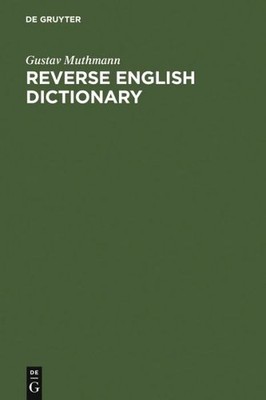 Reverse English Dictionary: Based On Phonological And Morpho...