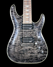 Schecter Omen Extreme-7 See-Thru Black 2021 7-String Electric Guitar