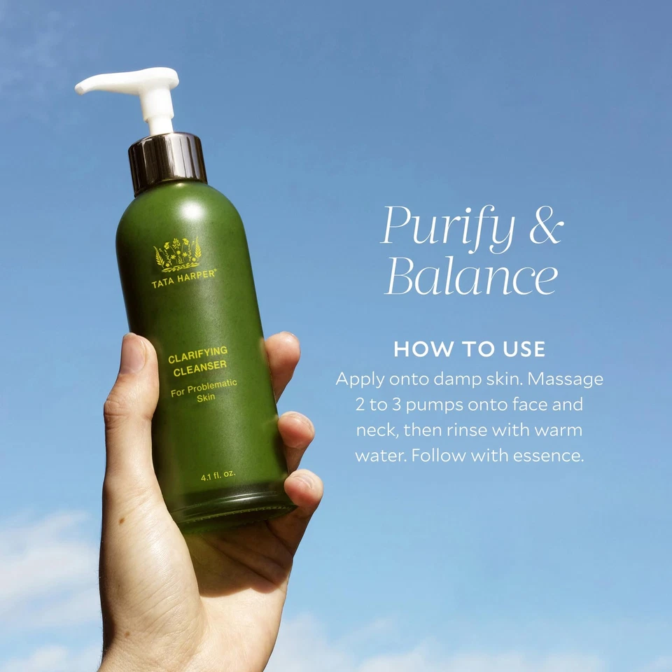 Limpiador clarificante, gel limpiador espumoso para pieles propensas a imperfecciones, sin sulfatos... Foto 4 de 4