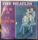 Beatles Love Me Do P.S. I Love You Tollie T-9008 45rpm W/PS! (1964) USA