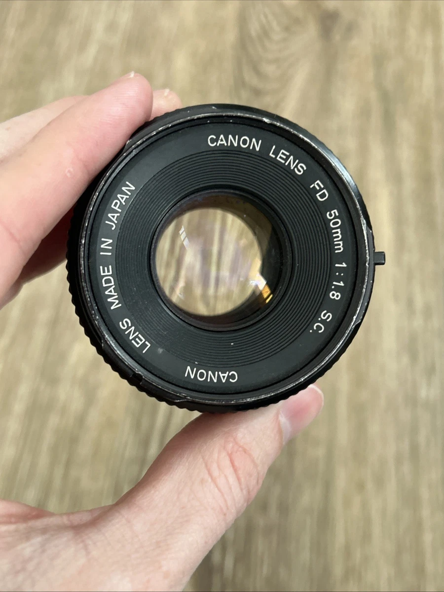 Canon FD f/1.8 Camera Lenses 50mm Focal for sale | eBay