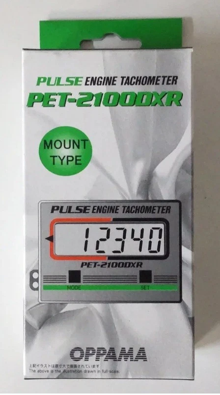 TACÓMETRO MOTOR PULSO OPPAMA (MOTOR GASOLINA) PET-2100DXR