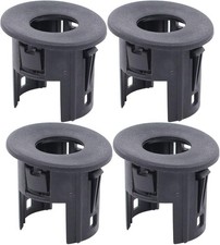 4Pcs Black Rear Bumper Parking Aid Assist Sensor Bracket Bezel Housing 25844782