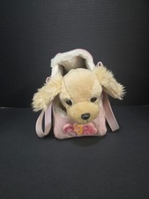 Our Generation Hop In Dog Carrier Pet Plush Puppy With Accessories