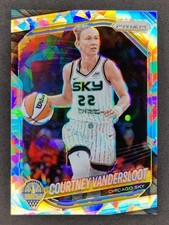 2025 Panini WNBA Prizm COURTNEY VANDERSLOOT Silver Ice Prizm #124 Chicago Sky