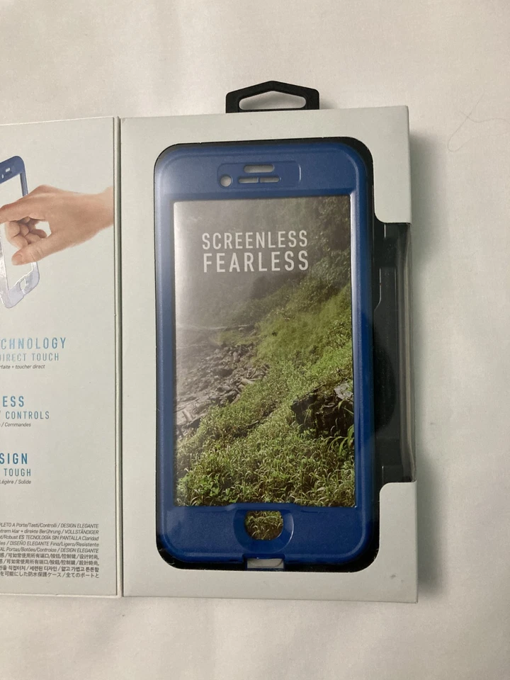 Brand New - LifeProof NUUD Protective Waterproof Case for iPhone 7 Plus - Blue - image 2 of 3