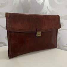 The Bridge Dokumentenmappe Aus Leder - Aktenmappe - Laptoptasche - Made In Italy