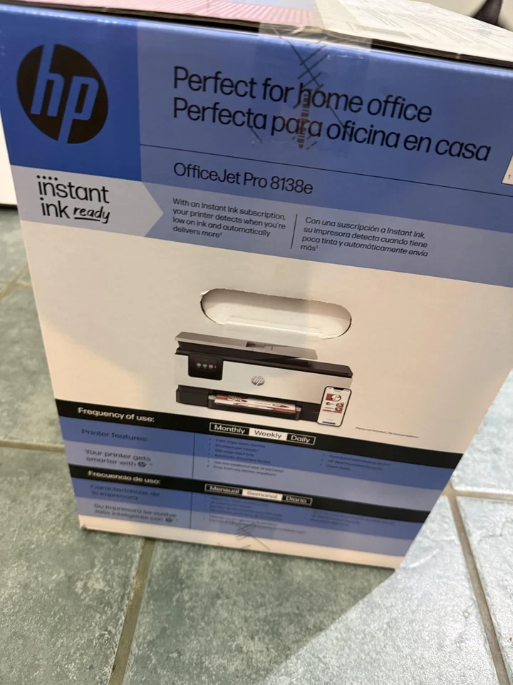 HP OfficeJet Pro 8138e All-in-One Printer Instant Ink Ready 6mo Bonus 40Q50A - Image 4 of 4