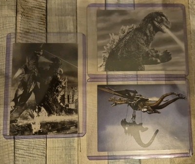 Godzilla Trading Cards 3 Stück  2006 Toho Comic Images Sammelkarten