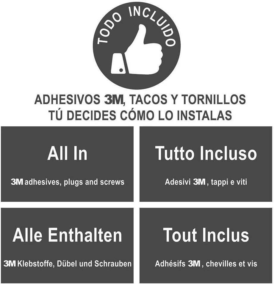 Barra Asciugamani Di Design Med 30 Cm. Realizzato in Acciaio Inox E Finitura Cro - Immagine 4 di 4