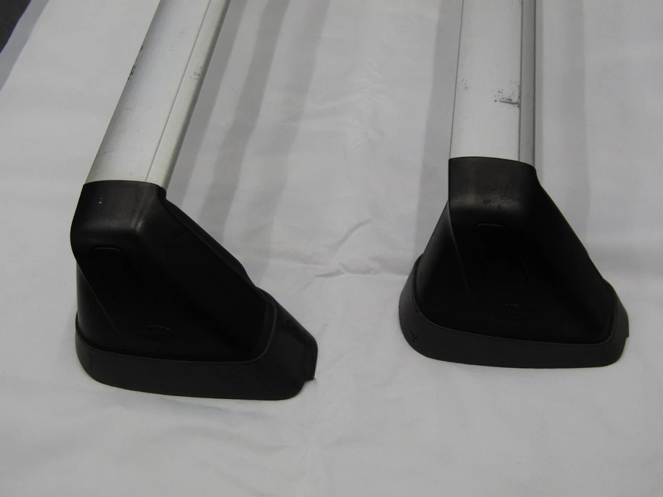 Subaru Impreza 2008-2009 vagón portaequipajes techo barra transversal Aero conjunto OEM Foto 2 de 4