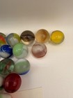 Vintage Mixed Glass Marbles Estate Collection Lot of 25 As Found Swirls Auction — photo 7