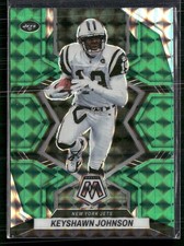 2022 Panini Mosaic #155 Keyshawn Johnson Mosaic Green