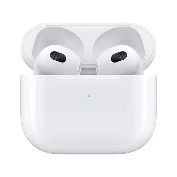 Apple AirPods 3. Generation Lightning Ladecase Weiß Bluetooth In-Ear (MPNY3ZM/A) - Bild 3 von 4